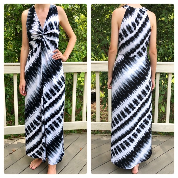 Laundry by Design Dresses & Skirts - Laundry by design black&white tie dye maxi dress